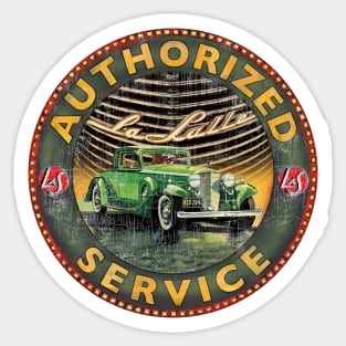 Authorized Service - La Salle Sticker